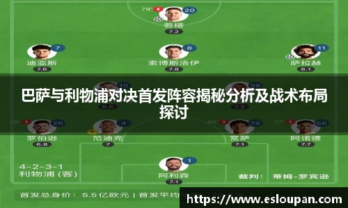 巴萨与利物浦对决首发阵容揭秘分析及战术布局探讨